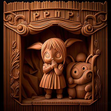 3D model Clefairy Tales Pippi VS Purin (STL)